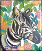 The image for Kid's Camp *NEW* "Zebra Flowers"