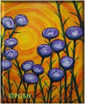 The image for Public Class "Purple Peonies"