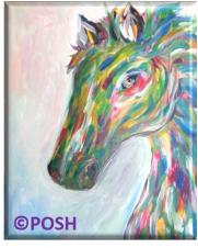The image for Kid's Camp *NEW* "Rainbow horse"