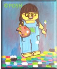 The image for Kid's Camp *NEW* "Lego Self Portrait"