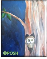 The image for Kid's Camp *NEW* "Peek-a-boo Owl"